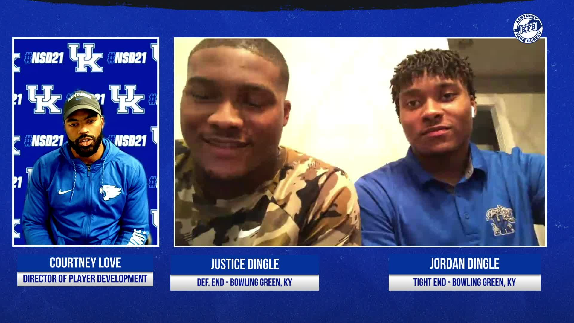 FB: Justice Dingle and Jordan Dingle - Signing Day Interview