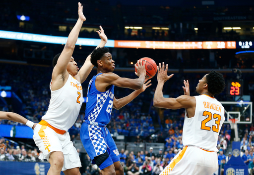 Shai Gilgeous-Alexander.

The University of Kentucky men's basketball team beat Tennessee 77-72 to claim the 2018 SEC Men's Basketball Tournament championship at Scottrade Center in St. Louis, Mo., on Sunday, March 11, 2018.

Photo by Chet White | UK Athletics