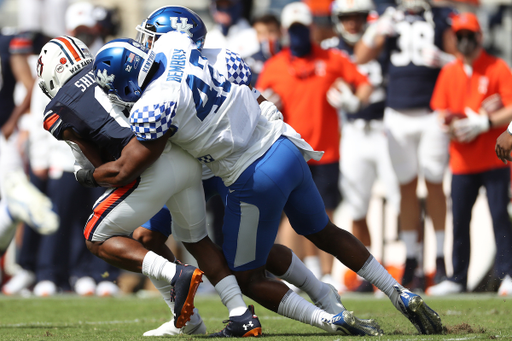 Marquez Bembry.

Kentucky falls to Auburn, 13-29.

Photo by Elliott Hess | UK Athletics