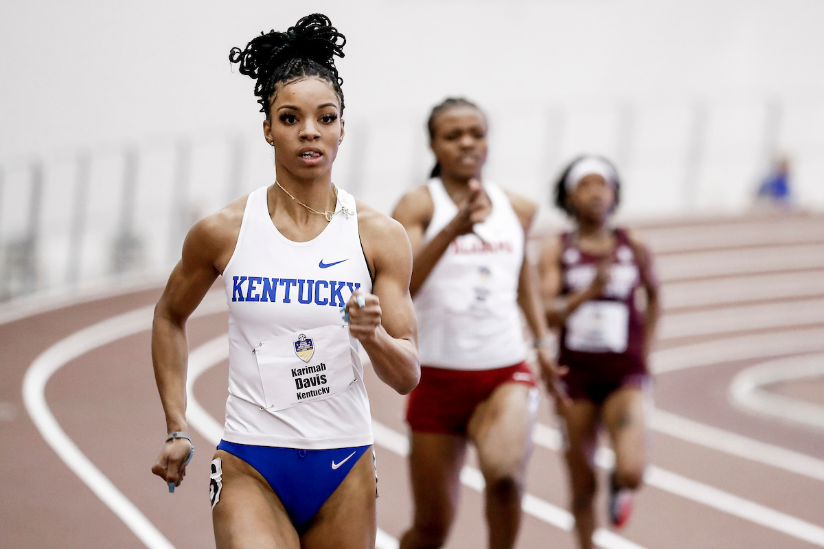 Karimah Davis.

Day 1. SEC Indoor Championships.

Photos by Chet White | UK Athletics