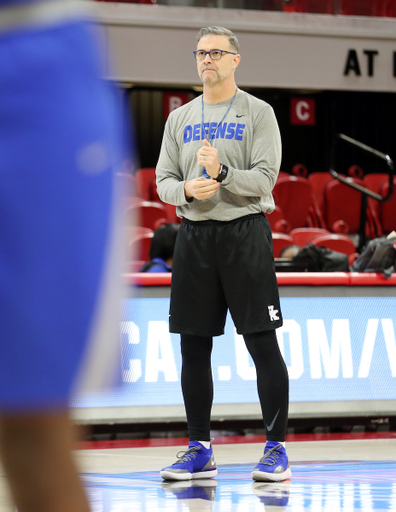 Matthew Mitchell 

Women's Basketball practice on Sunday, March 24, 2019. 

Photo by Britney Howard | UK Athletics