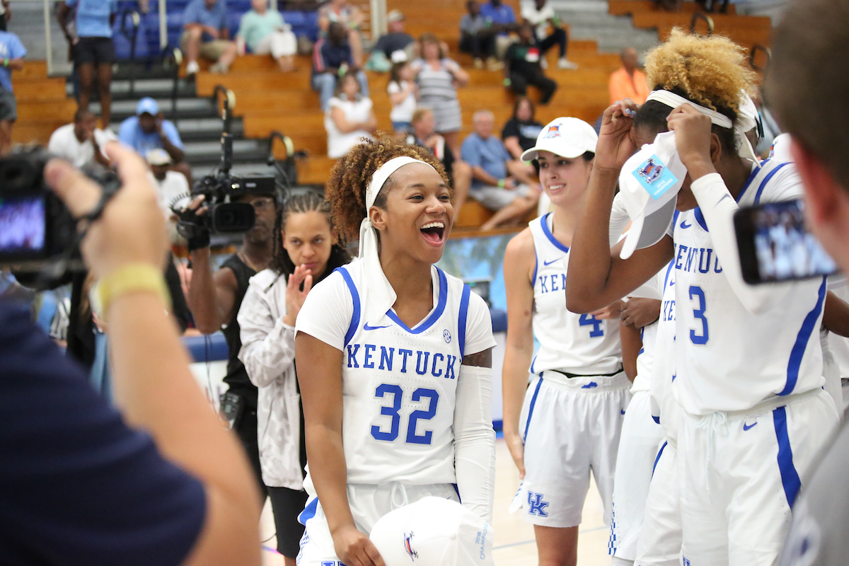 Game Three - Kentucky vs. UNC

The women's basketball team travels to Saint Thomas to compete in the 2018 Paradise Jam Tournament from November 22nd-24th at the University of the Virgin Islands.

Photos by Noah J. Richter | UK Athletics