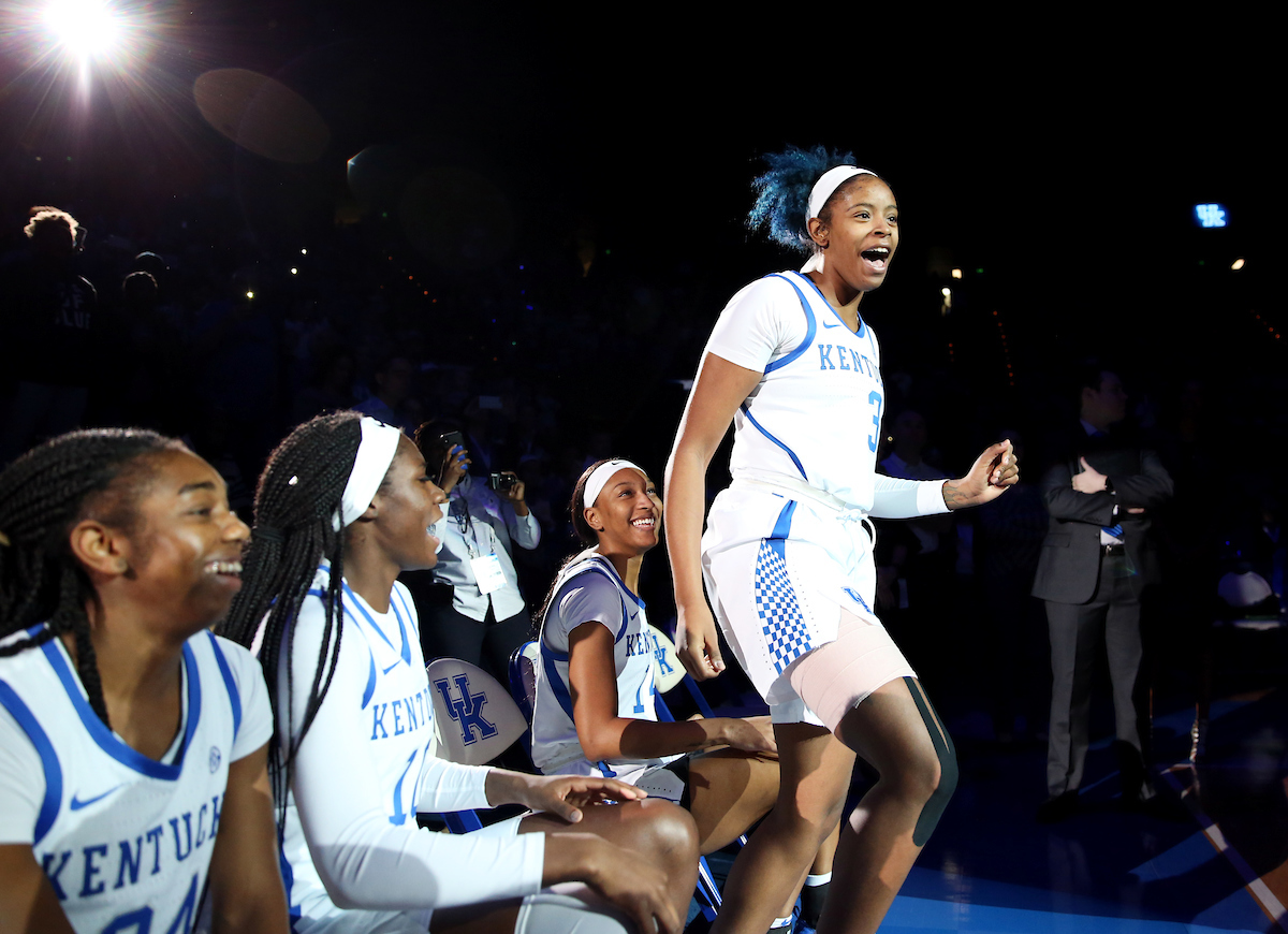 Keke McKinney

The UK Women's Basketball team beat Florida 62-51. 

Photo by Britney Howard | UK Athletics