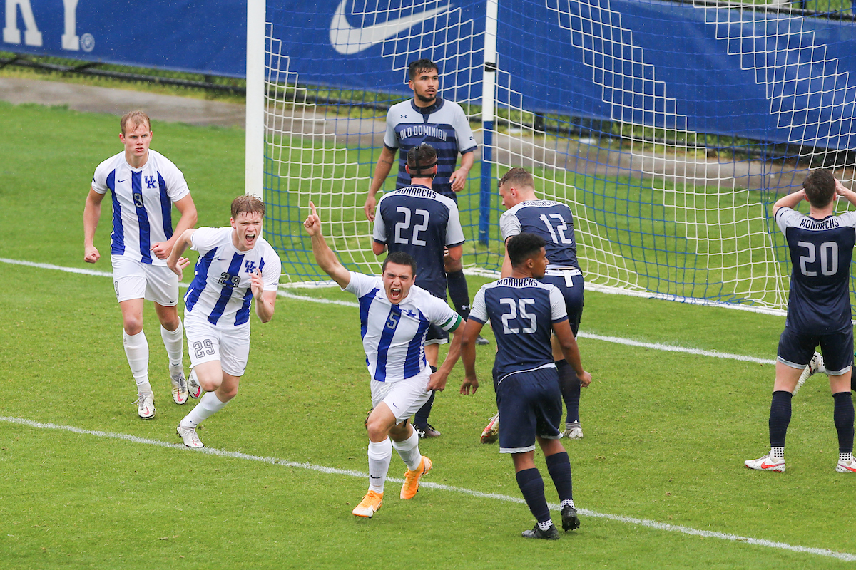 Leon Jones.

Kentucky beats Old Dominion 2-1.

Photo by Hannah Phillips | UK Athletics