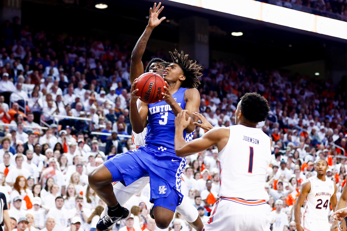 Tyrese Maxey.

Kentucky falls to Auburn 75-66.

Photo by Chet White | UK Athletics