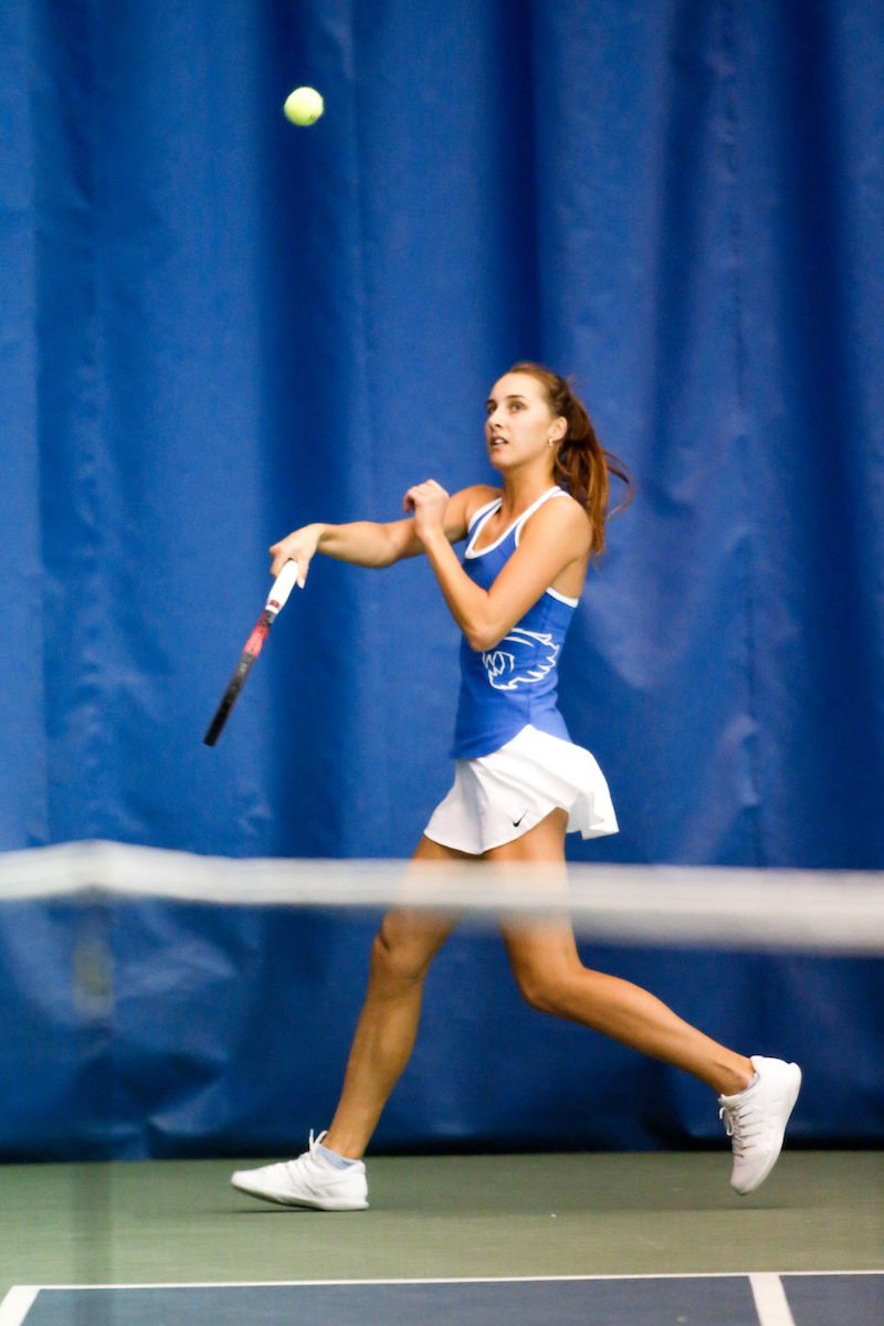 Diana Tkachenko.

Kentucky women's tennis hosts Kennesaw State.

Photo by Isaac Janssen | UK Athletics