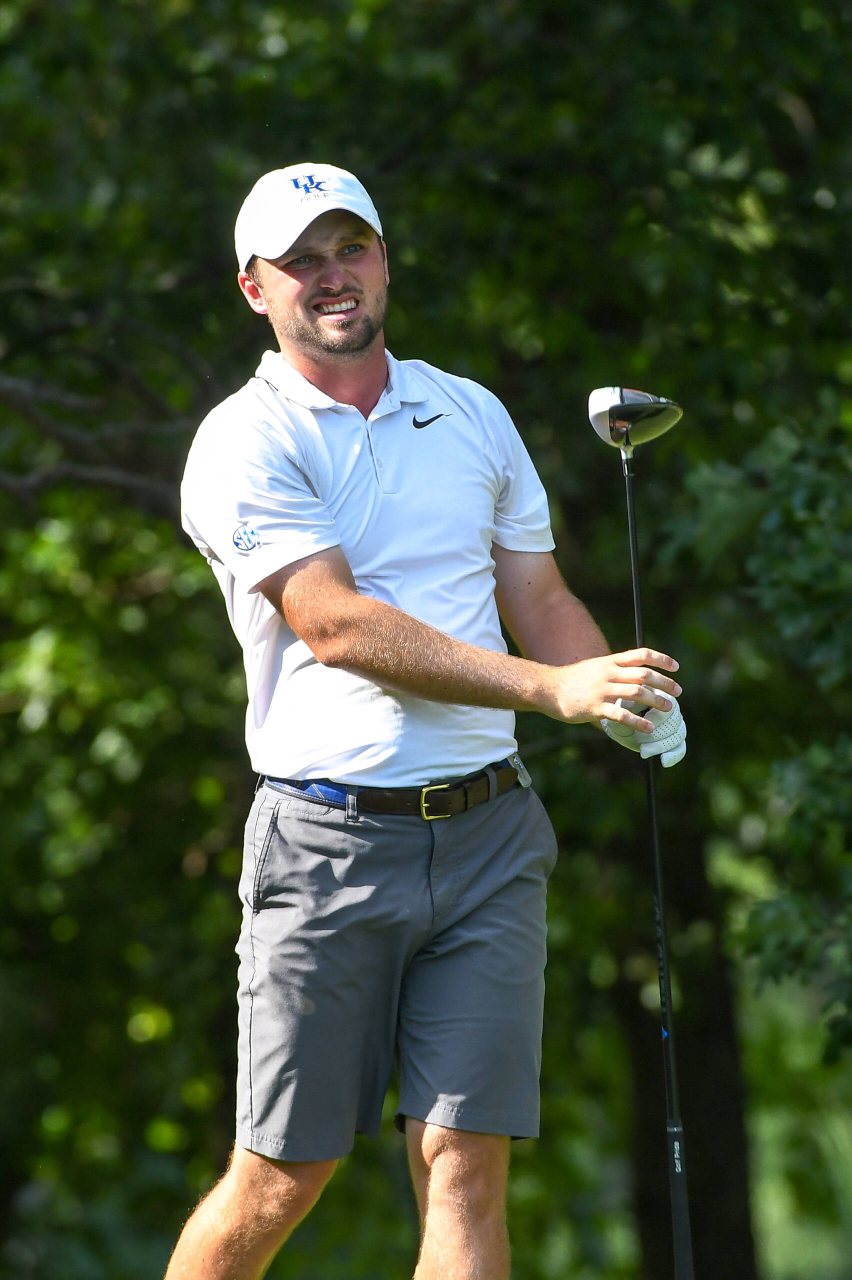 Chip McDaniel at the 2018 NCAA Men's Golf National Championship.