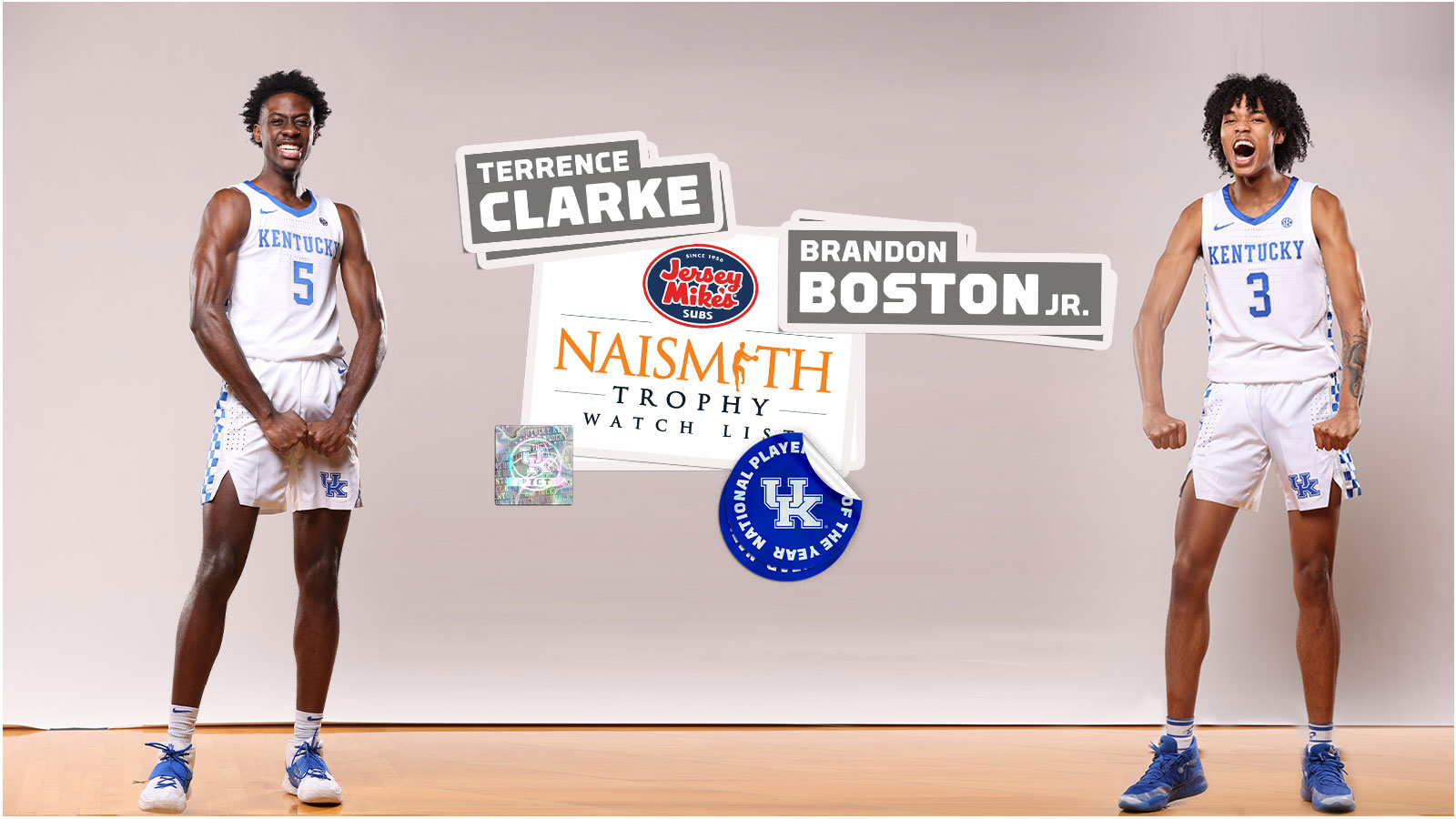 Boston, Clarke on Preseason Naismith Trophy Watch List