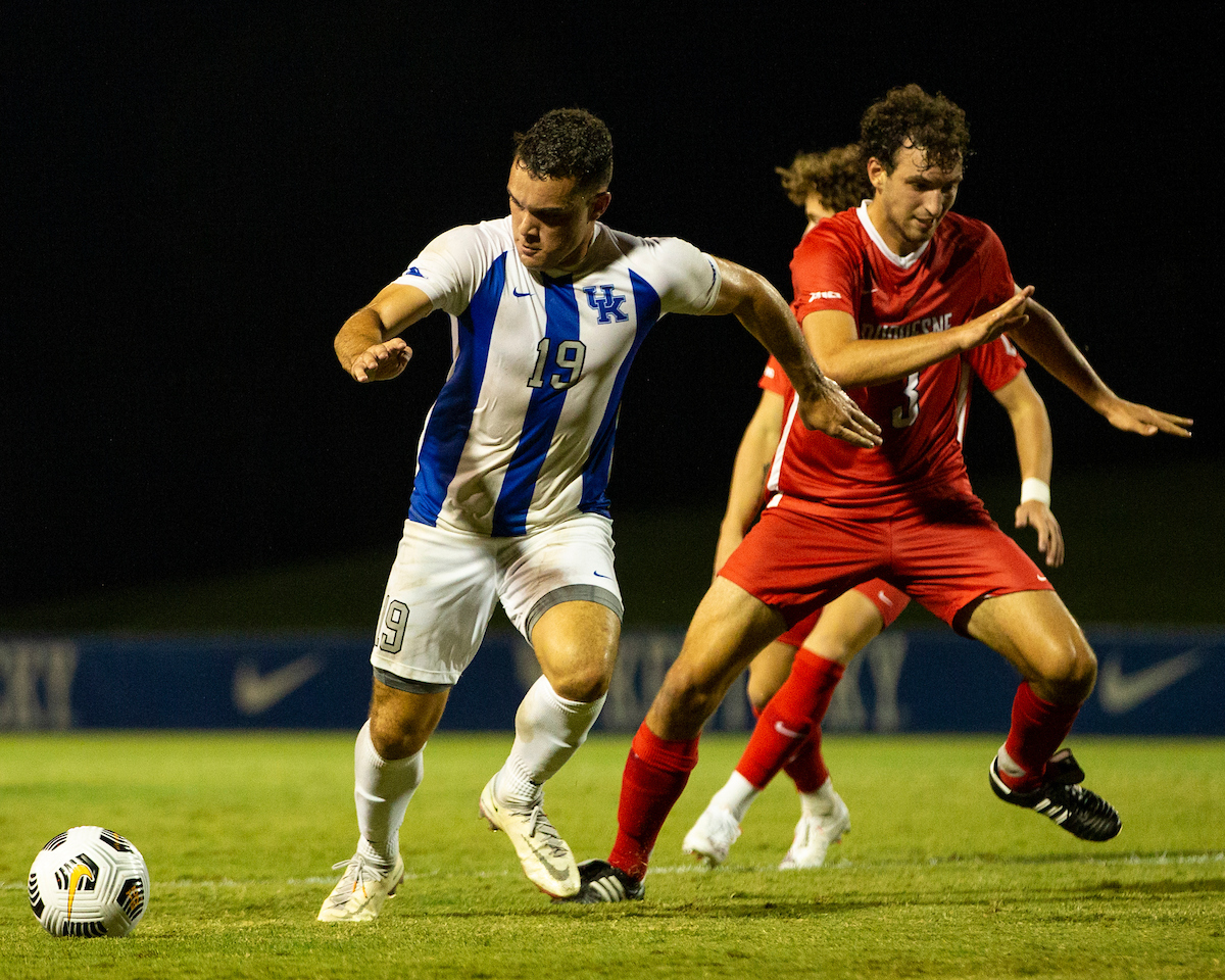 Luke Andrews.

Kentucky defeats Duquesne 3-1.

Photo by Grace Bradley | UK Athletics