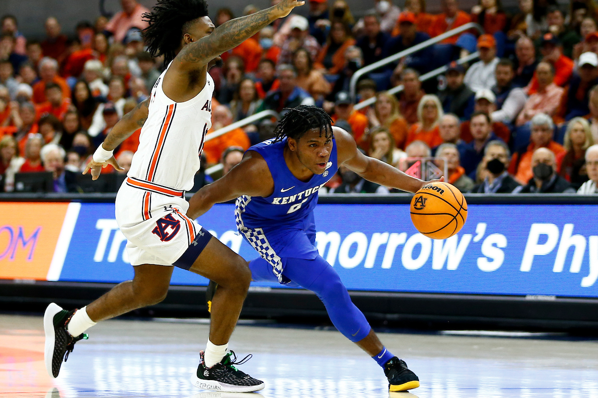 Sahvir Wheeler. 

Kentucky falls to Auburn 80-71. 

Photo By Barry Westerman | UK Athletics