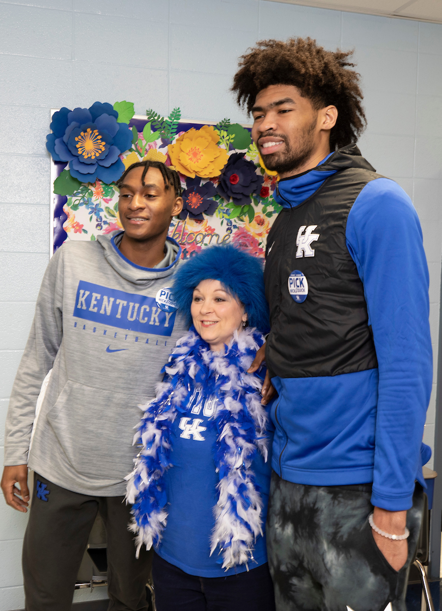 Nick Richards and Immanuel Quickley. #PickNickAndQuick.

Photo by Chet White | UK Athletics