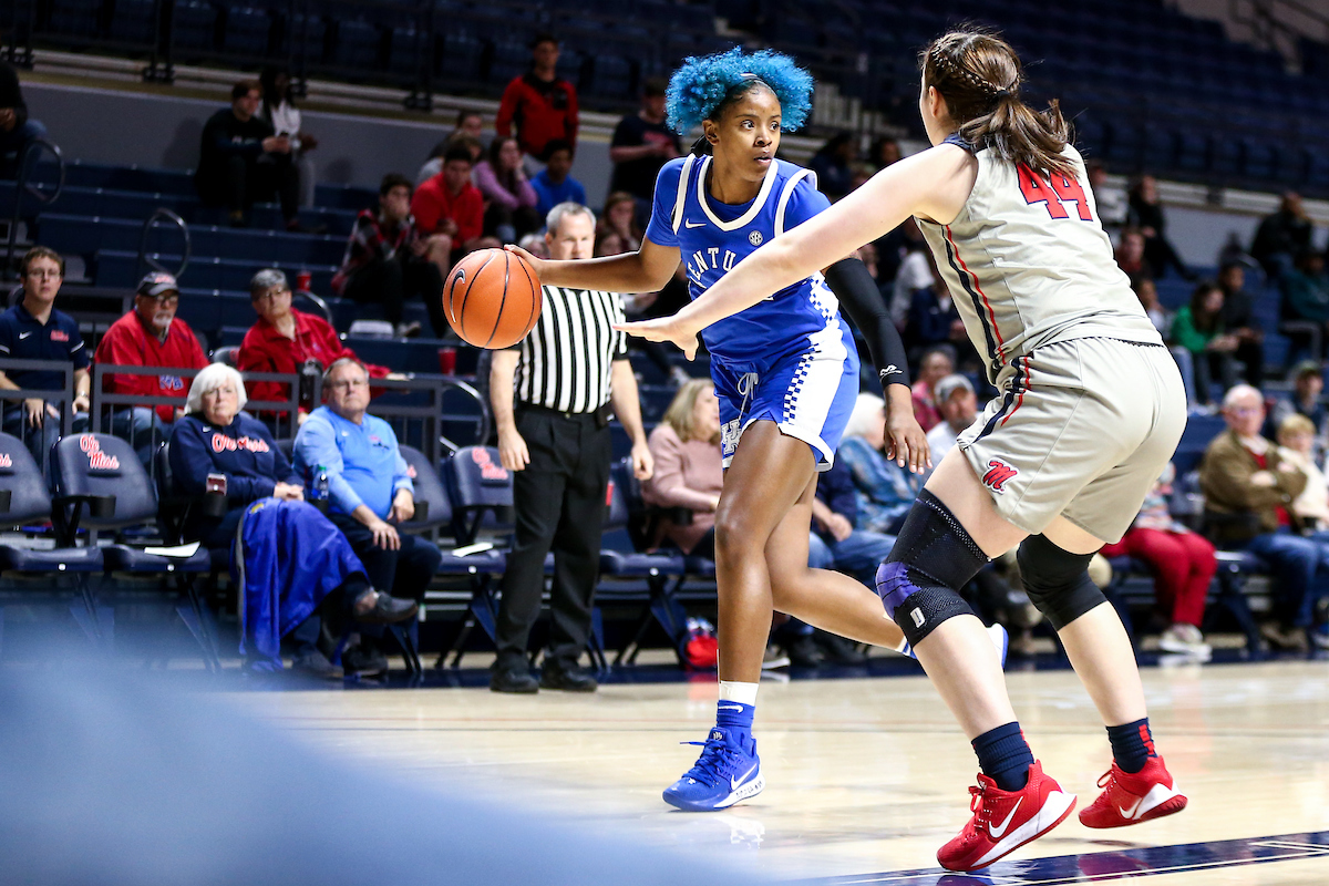 Keke McKinney. 

Kentucky beat Ole Miss 94-52.

Photo by Eddie Justice | UK Athletics