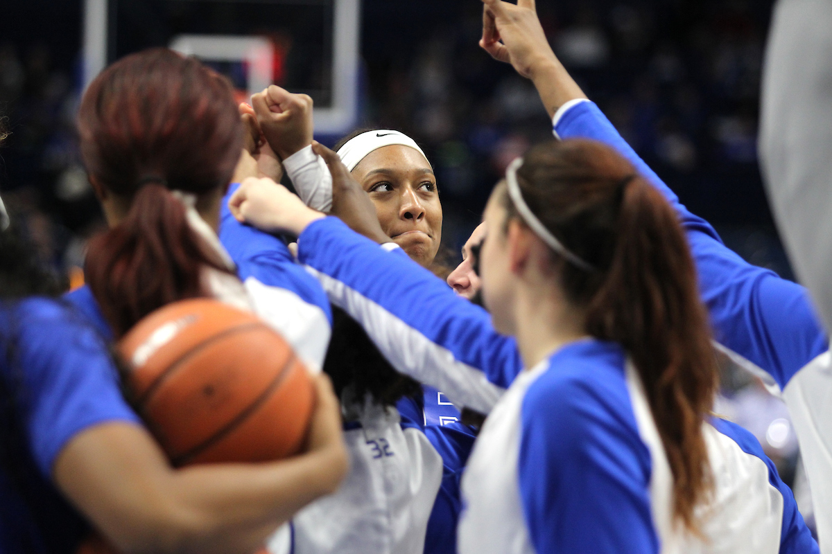 Dorie Harrison.

The University of Kentucky women's basketball team falls to Tennessee on Sunday, December 31, 2017 at Rupp Arena. 

Photo by Quinn Foster I UK Athletics