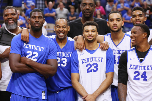 Former Kentucky men's basketball players across a number of decades came back to Rupp Arena for the 2017 UK Alumni Charity Series. 