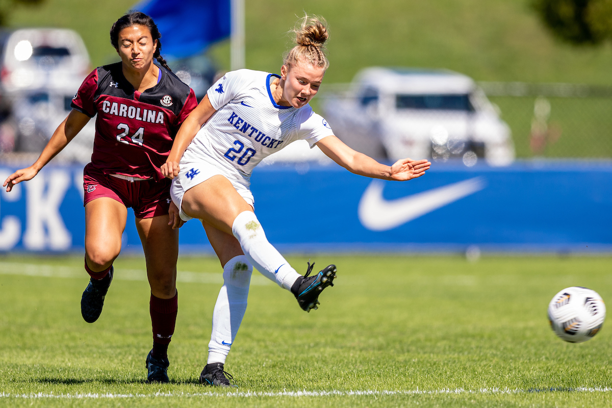 Kentucky falls to South Carolina 2-1.

Photo by Hani Abu Taha | UK Athletics