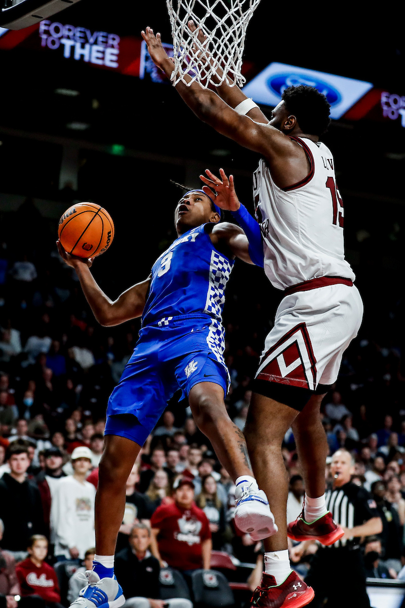 TyTy Washington Jr.

Kentucky beat South Carolina 86-76.

Photos by Chet White | UK Athletics