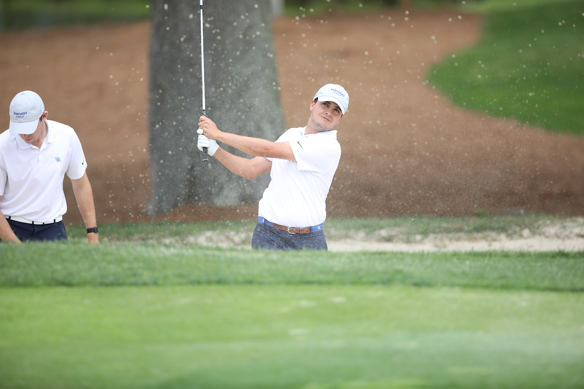 Kentucky during the practice round for the SEC Championship at Sea Island Golf Club on St. Simons Island, Ga., on Tuesday, April 20, 2021. (Photo by Steven Colquitt)