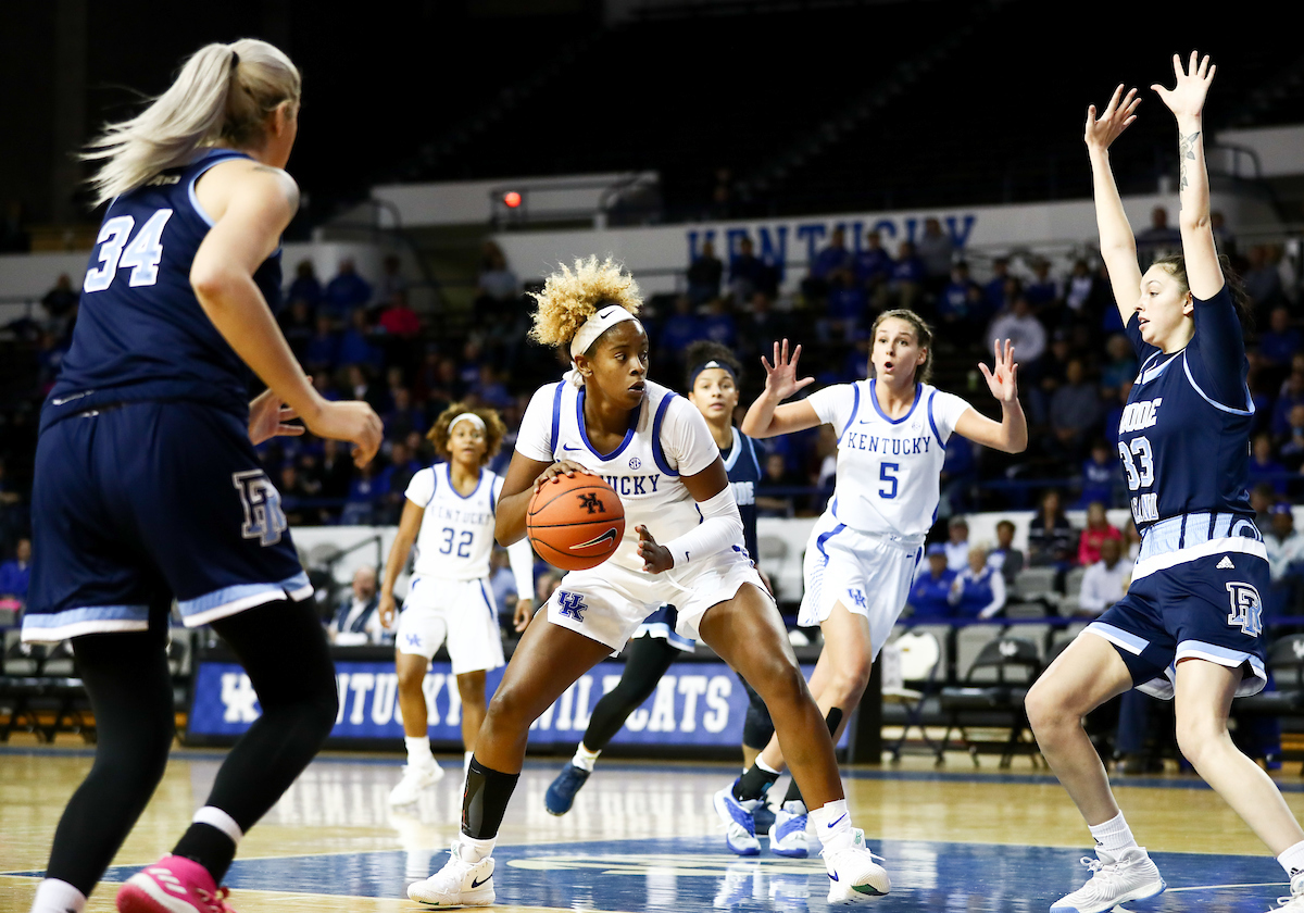 KEKE MCKINNEY.

Kentucky beats Rhode Island, 75-52.


Photo by Elliott Hess | UK Athletics