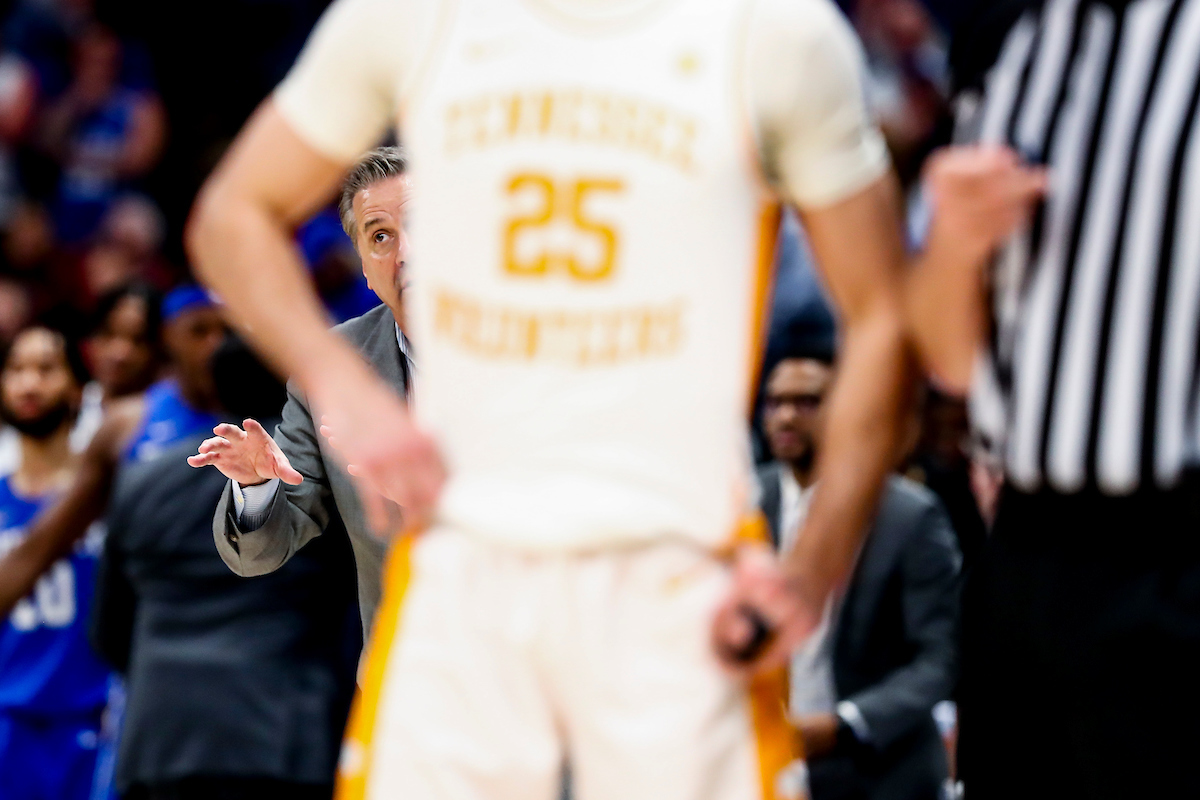 John Calipari.

Kentucky loses to Tennessee 69-62.

Photos by Chet White | UK Athletics