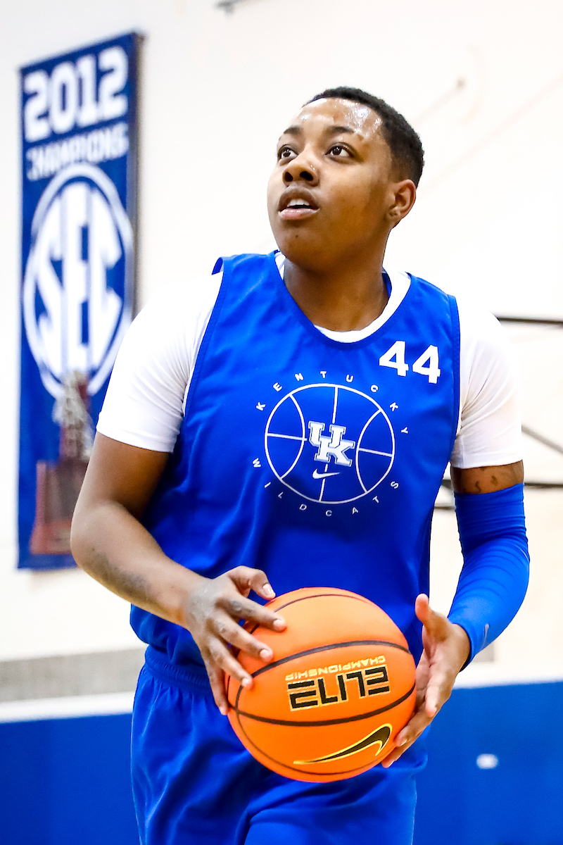 Dre’una Edwards.

Kentucky Women’s Basketball Practice. 

Photo by Eddie Justice | UK Athletics