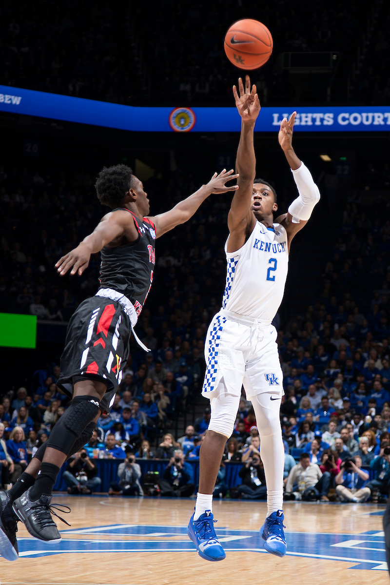 Ashton Hagans.

UK beats VMI 92-82 at Rupp Arena.

Photo by Chet White | UK Athletics
