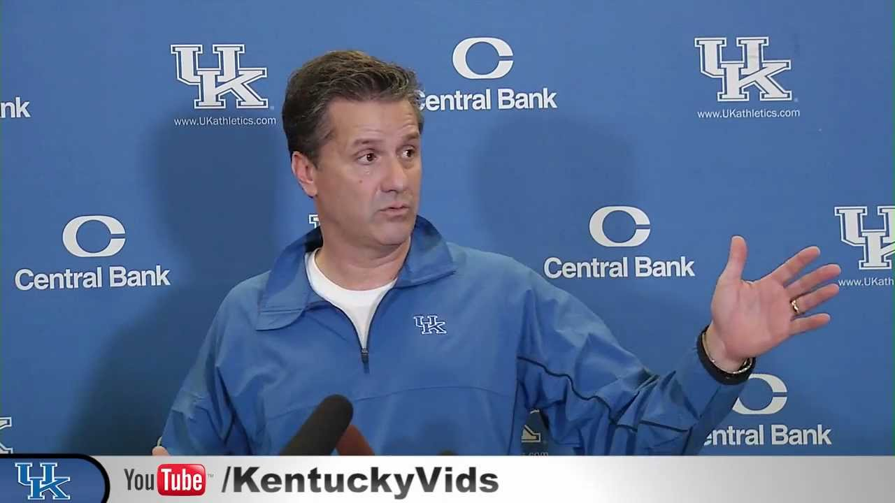 Kentucky Wildcats TV: Coach Calipari Pre-Duke Press Conference