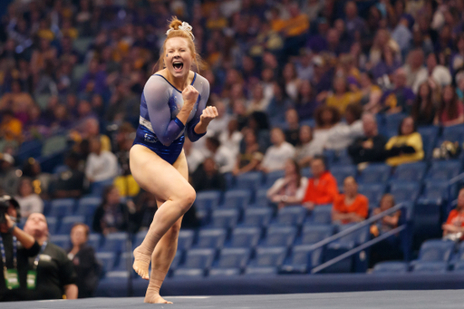 Sidney Dukes.


Gymnastics scores 196.225 at SEC Championship.

 
Photo by Elliott Hess | UK Athletics