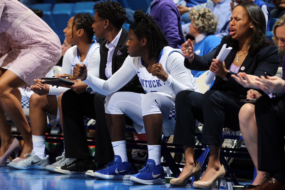 Amanda Paschal

The University of Kentucky women's basketball team falls to South Carolina on Sunday, January 21, 2018 at Rupp Arena. 

Photo by Britney Howard | UK Athletics