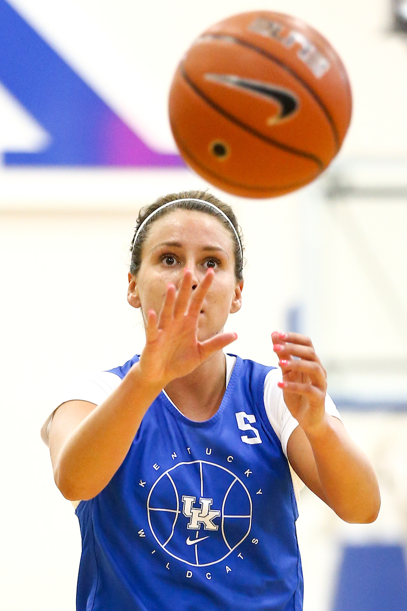 Blair Green.

Kentucky Women’s Basketball Practice.

Photo by Eddie Justice | UK Athletics
