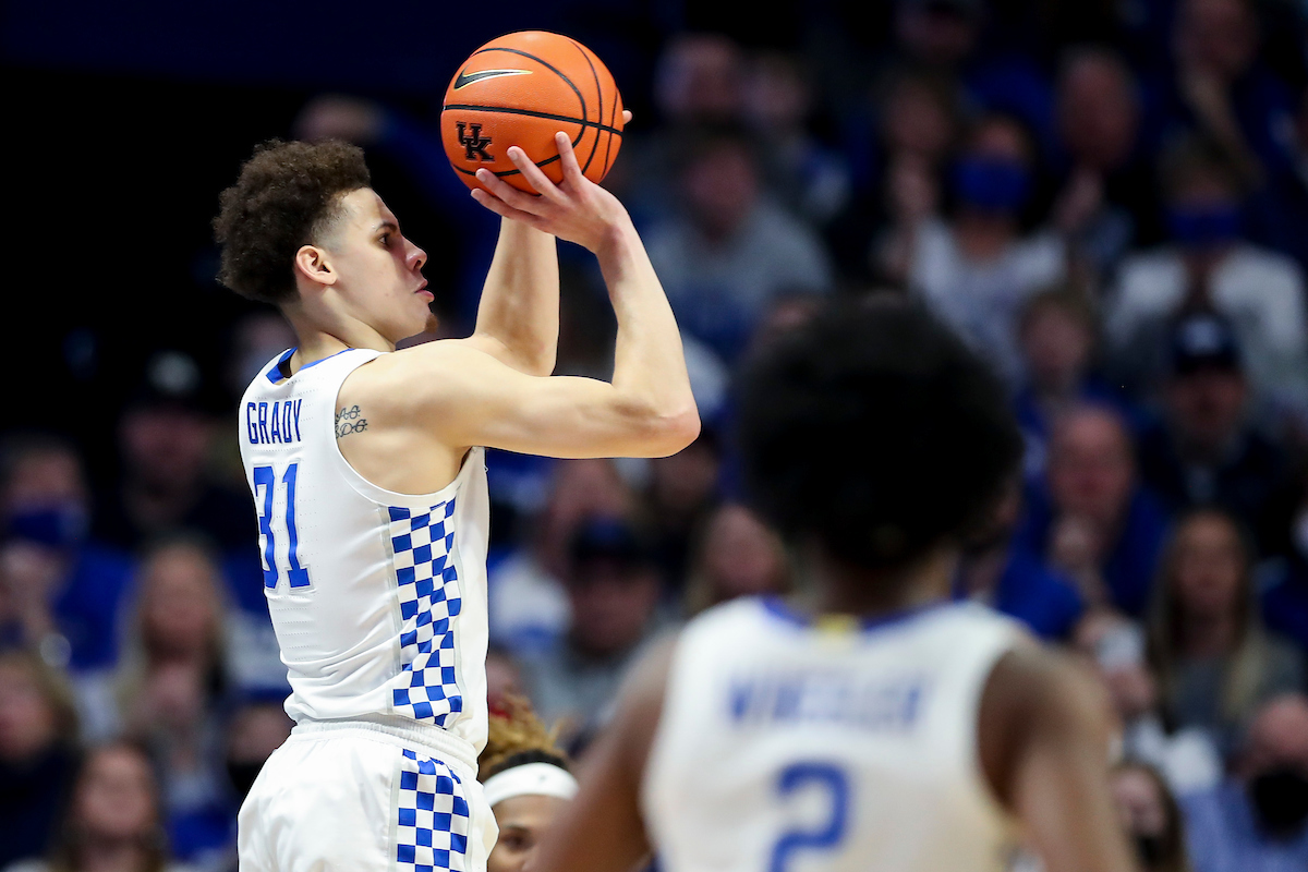 Kellan Grady.

Kentucky beat Florida 78-57.

Photos by Chet White | UK Athletics