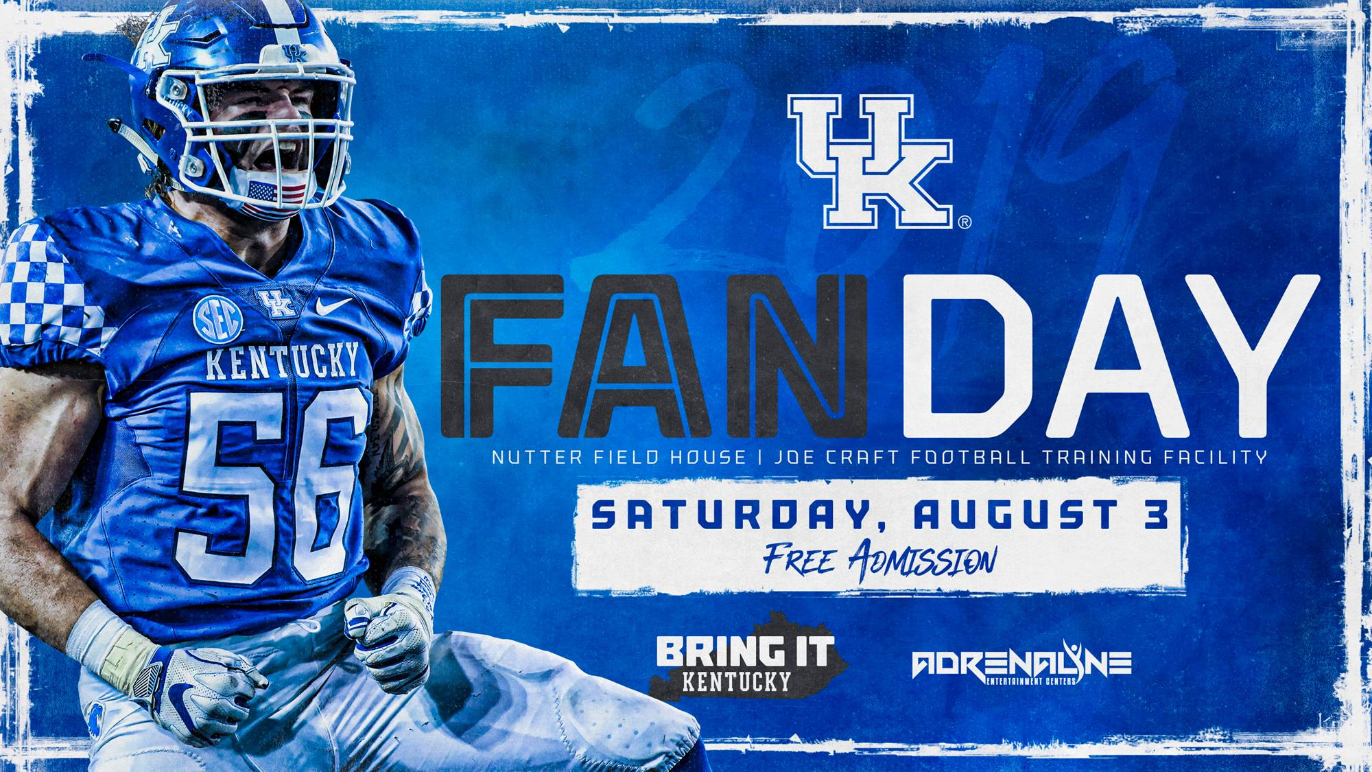 FB: Fan Day, Presented by Adrenaline Entertainment, Set for Aug. 3