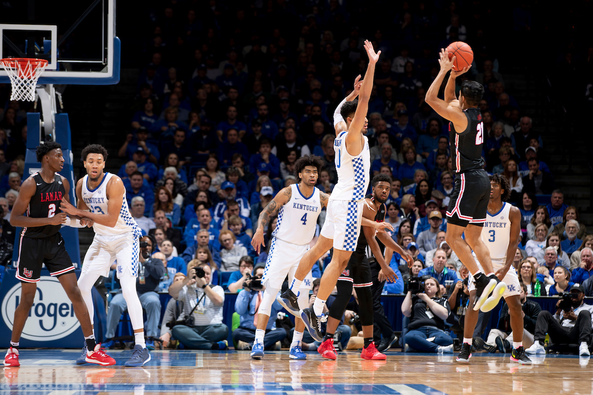 Johnny Juzang.

Kentucky beat Lamar 81-56.

Photo by Chet White | UK Athletics