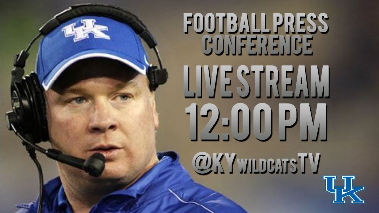 Kentucky Wildcats TV: Mark Stoops Pre-Mississippi State Press Conference