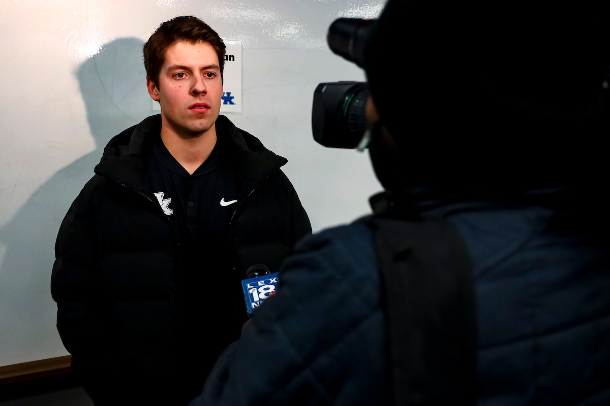 Sean Harney.

Kentucky Softball and Baseball media day

Photo by Eddie Justice | UK Athletics
