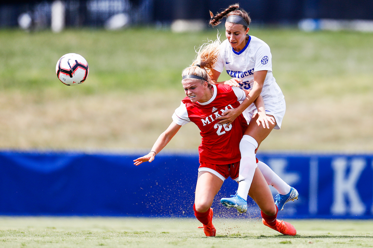 Gina Crosetti.

UK beat Miami (OH) 3-0 on Senior Day.

Photo by Chet White | UK Athletics