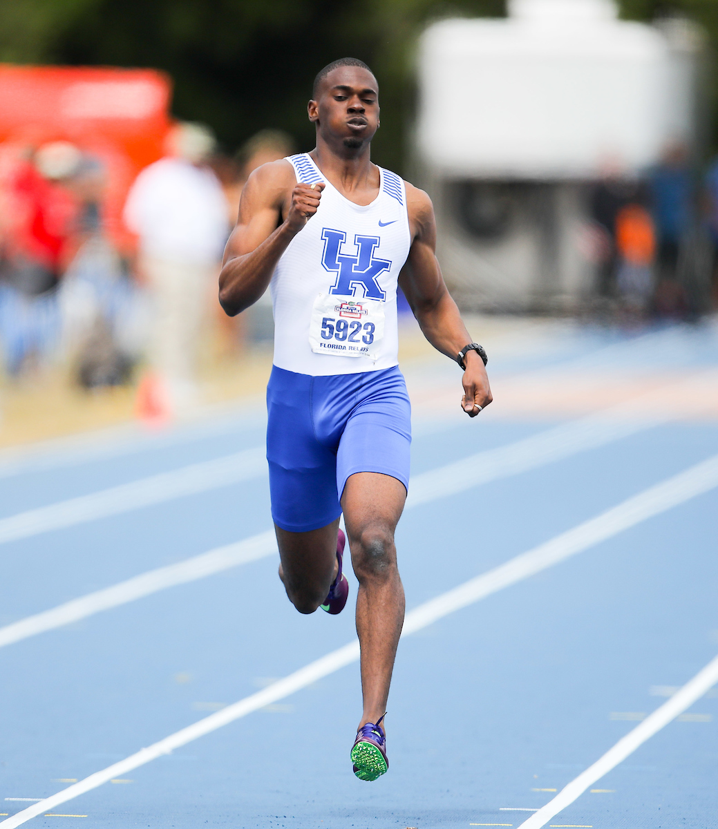 during the Pepsi Florida Relays at James G. Pressly Stadium on Friday, March 29, 2019 in Gainesville, Fla. (Photo by Matt Stamey)