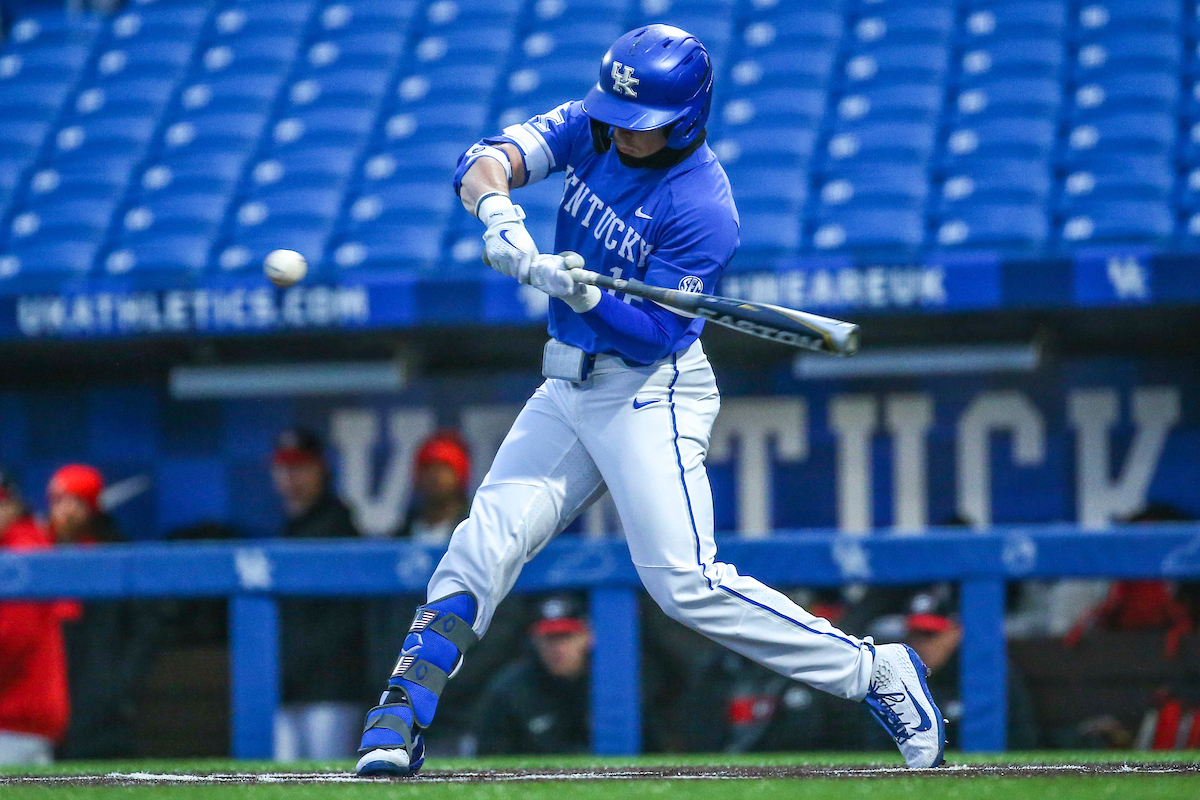 Chase Estep.

Kentucky loses to Georgia 2-4.

Photo by Sarah Caputi | UK Athletics