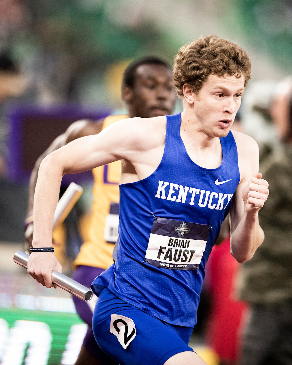Brian Faust. 

Day three of the NCAA Track and Field Outdoor Championships at Hayward Field in Eugene, Or.

Photo by Chet White | UK Athletics