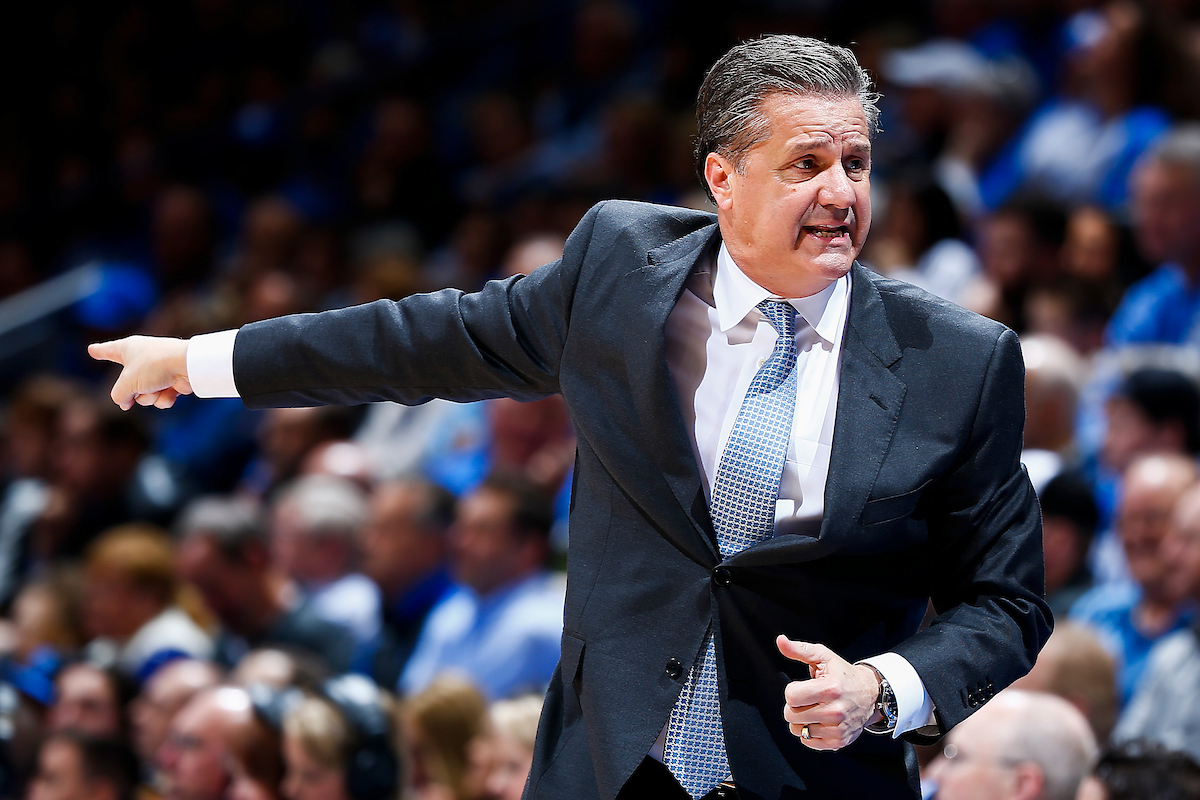 John Calipari.

The University of Kentucky men's basketball team beats South Carolina 76-48.

Photo by Chet White| UK Athletics