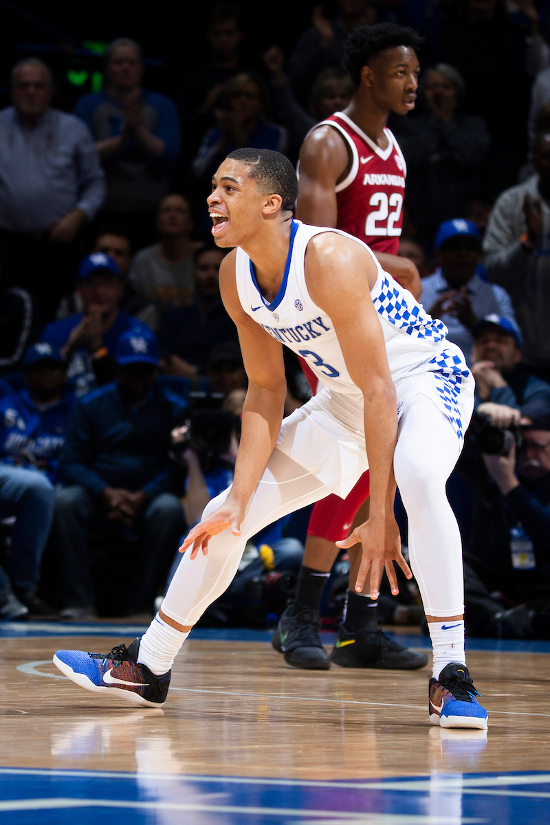 Keldon Johnson.

Kentucky beat Arkansas 70-66.

Photo by Chet White | UK Athletics
