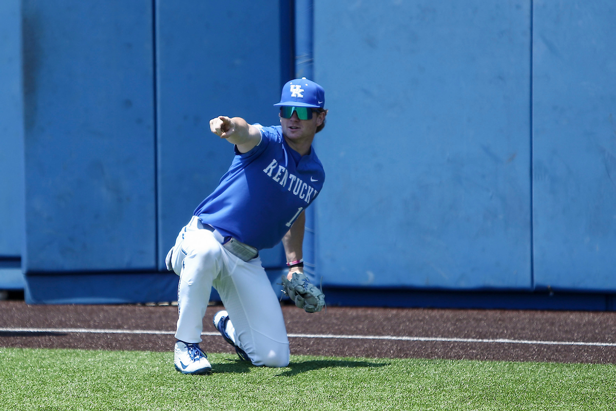 Nolan McCarthy.

Kentucky beats Auburn 5-1.

Photo by Sarah Caputi | UK Athletics