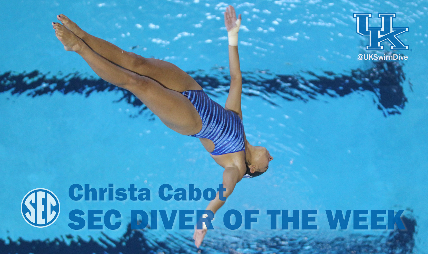 UK Diver Christa Cabot Named SEC Diver of the Week