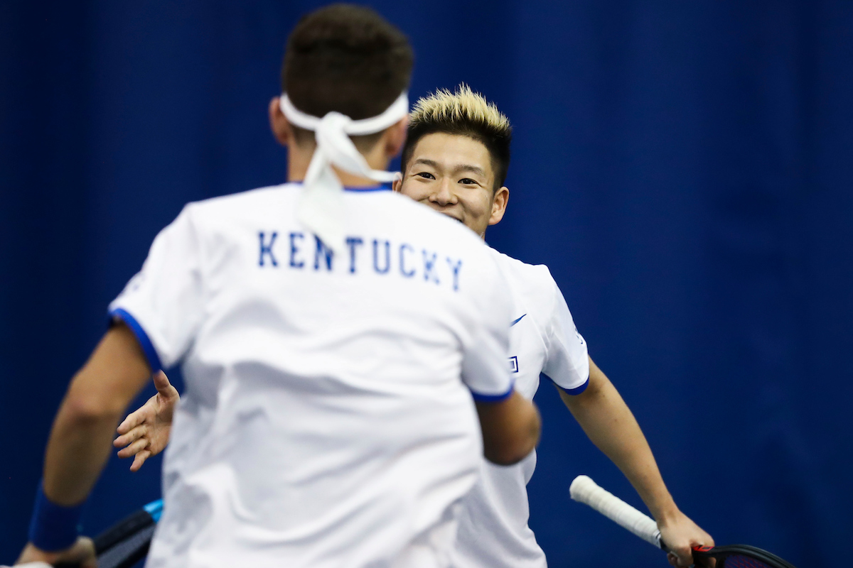 Kento Yamada.

Kentucky beat Memphis 4-1.

Photo by Chet White | UK Athletics