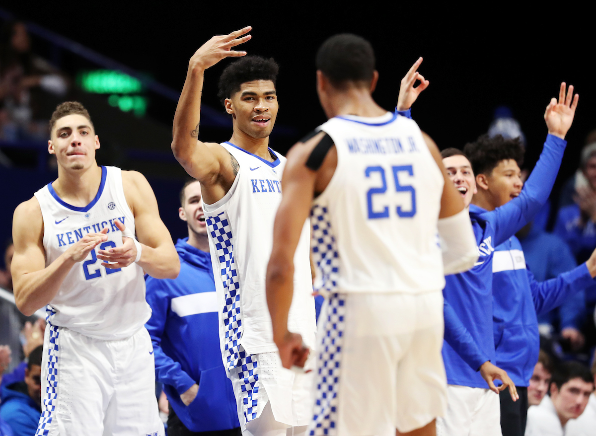 Nick Richards


Men's Basketball beats North Dakota 96-58.

Photo by Britney Howard  | UK Athletics