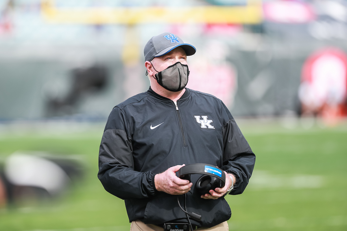 Coach Mark Stoops

Kentucky beats NC State 23-21

Photo by Jacob Noger | UK Football