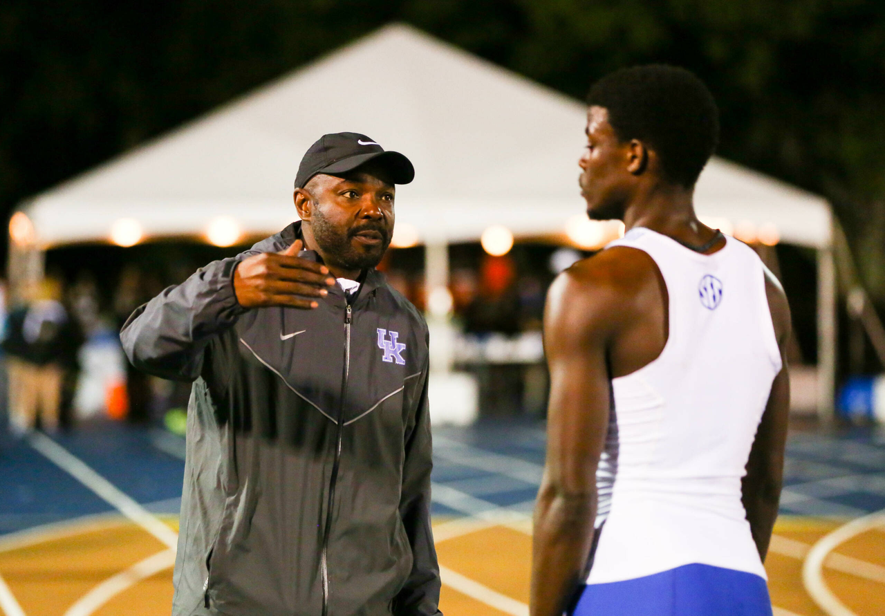The Kentucky Wildcats compete in the Florida Relays on Friday, March 30, 2018 in Gainesville, Fla. (Photo by Matt Stamey)  