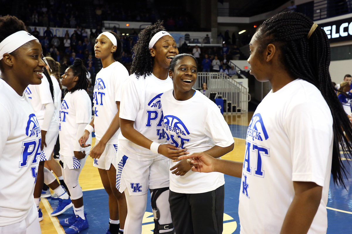 Chasity Patterson, Ogechi Anyagaligbo

The UK Women's Basketball team beats Mizzou. 

Photo by Britney Howard  | UK Athletics