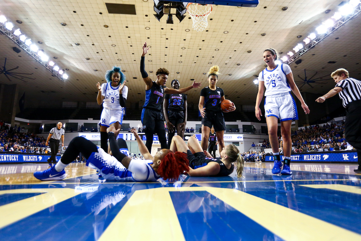 Blair Green. 

Kentucky fell to Florida 70 - 62. 

Photo by Eddie Justice | UK Athletics
