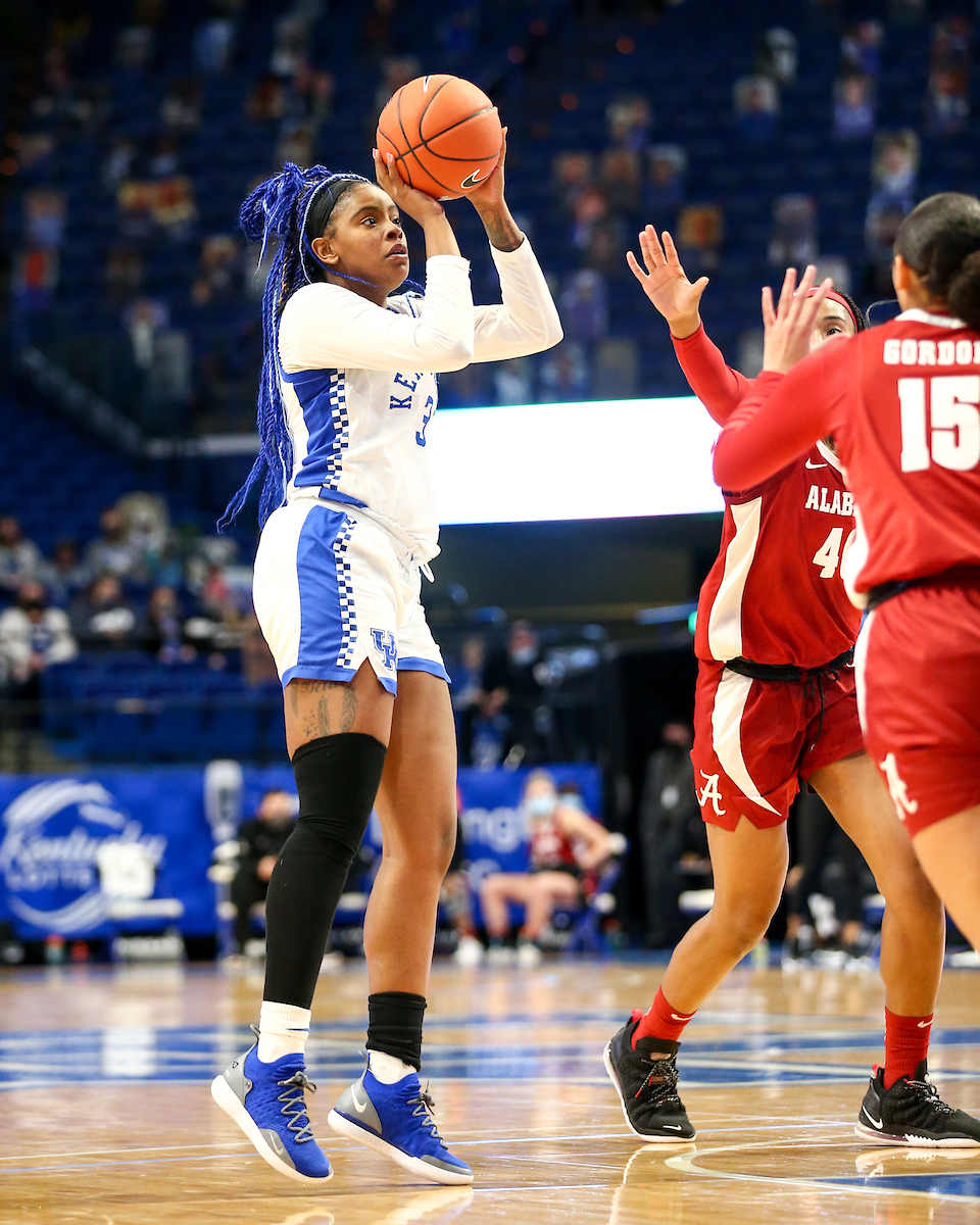 Keke McKinney. 

Kentucky beats Alabama 81-68.

Photo by Eddie Justice | UK Athletics