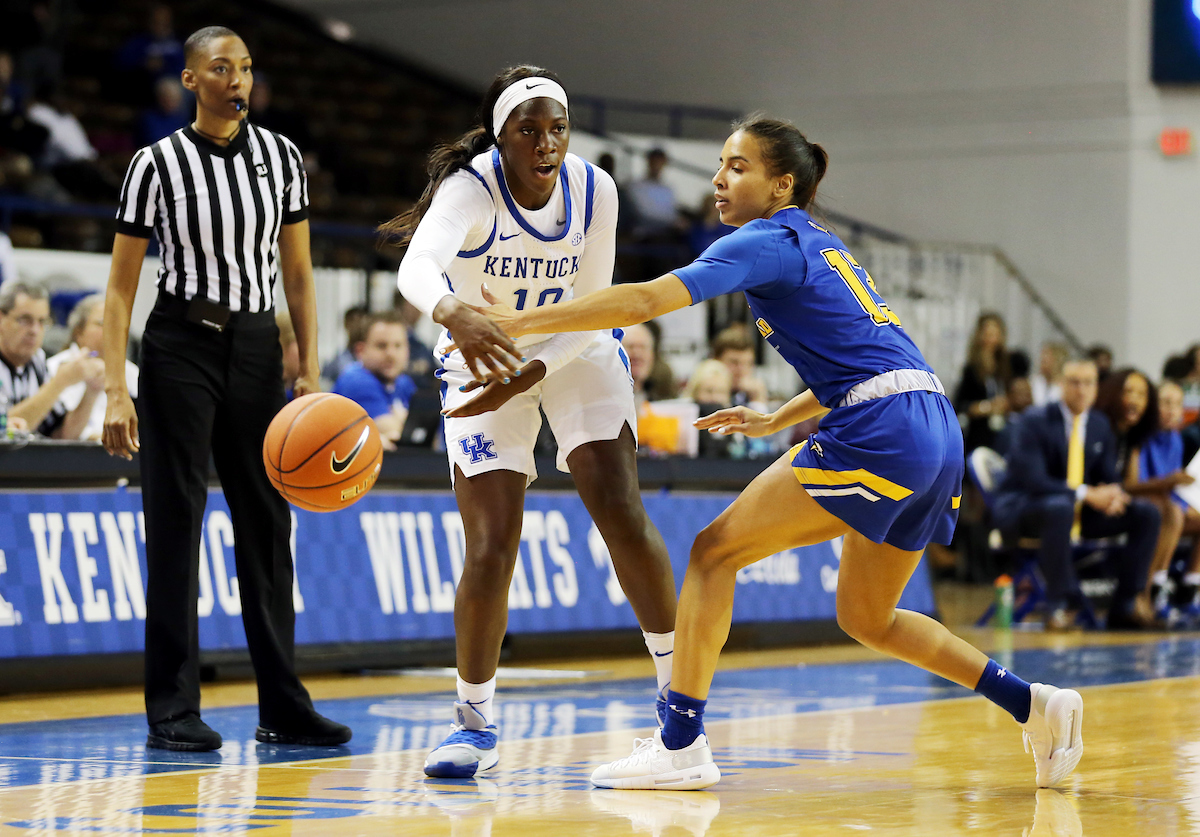 Rhyne Howard

UK women's basketball beats Morehead State. 

Photo by Britney Howard  | UK Athletics